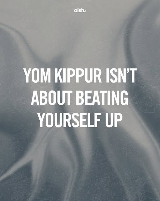 Yom Kippur is a day to be honest about your mistakes, take responsibility, and decide what you want to do differently moving forward.

[T…