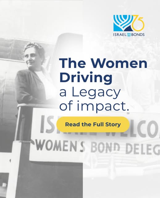 Women Driving a Legacy of Impact.

Women have played a significant role in shaping the legacy of Israel Bonds. Discover the women whose d…