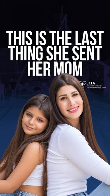 Five months before Alma was k*lled by a Hezbollah rocket, she sent her mother a message at 4 a.m.

Full episode in bio 🔗