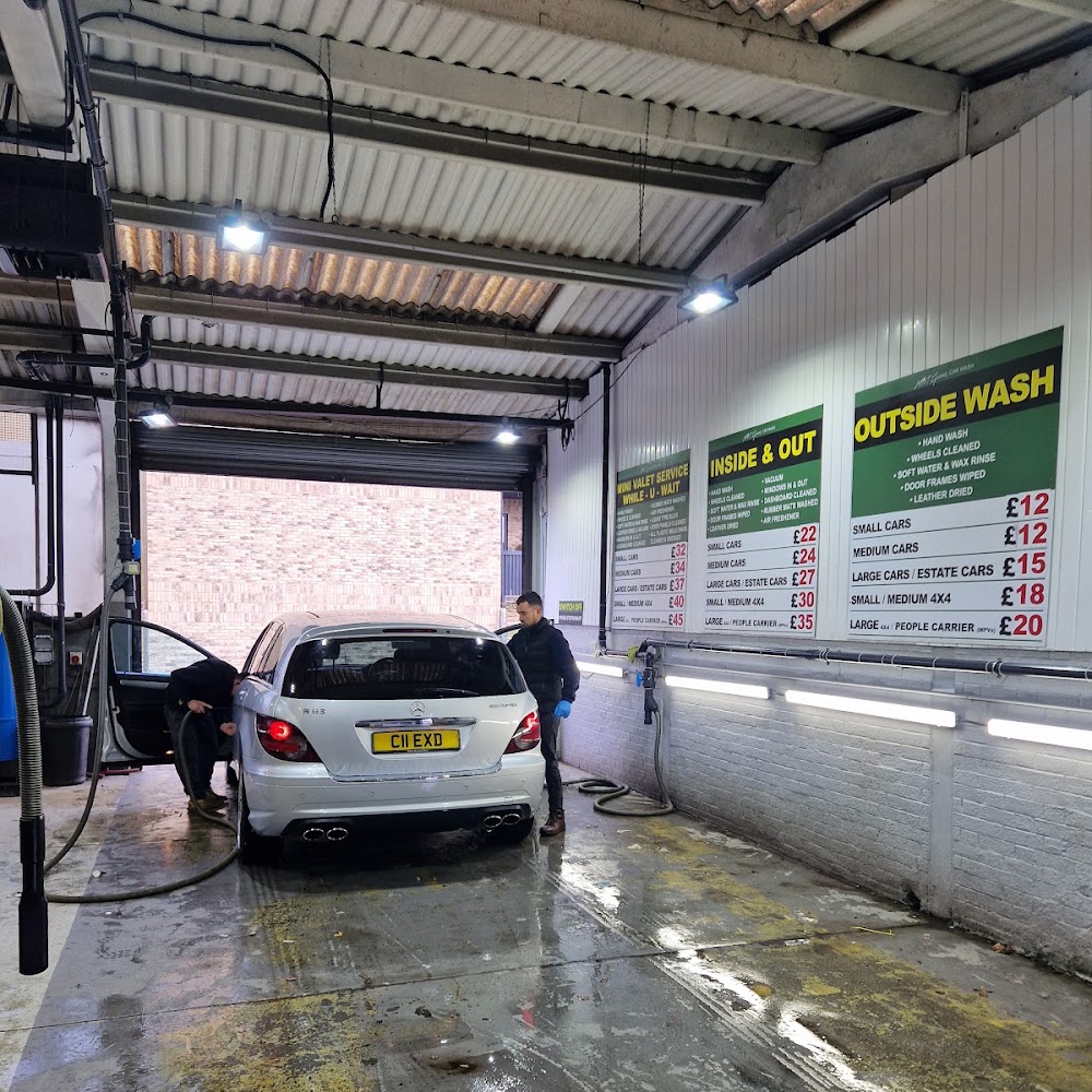 Mint Green Wimbledon Car Wash