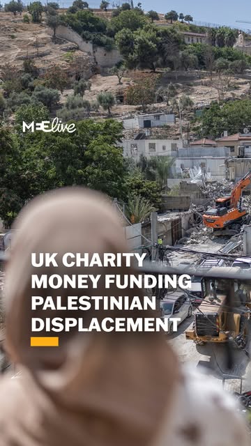 "Britain can stop this," plead a Palestinian man in Sheikh Jarrah over the links between UK charity money and a yeshiva expansion project…