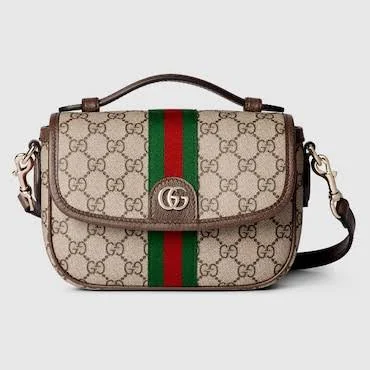 Gucci Gucci Ophidia GG Canvas Top Handle Bag