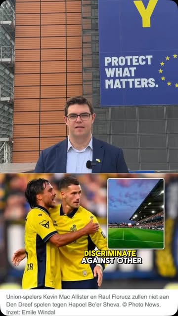 Belgian mayor of Leuven, Mohamed Ridouani stopped his city from hosting Israeli club Hapoel Beer-Sheva for a Europa League game.

He said…