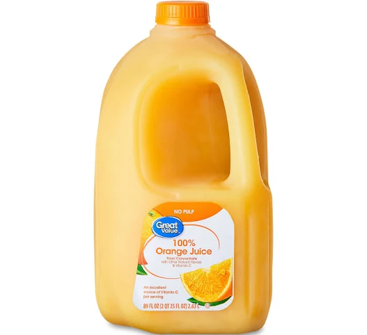Great Value No Pulp Orange Juice