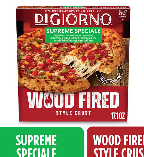 DiGiorno Frozen Pizza Supreme Speciale Wood Fired Style Crust Pizza
