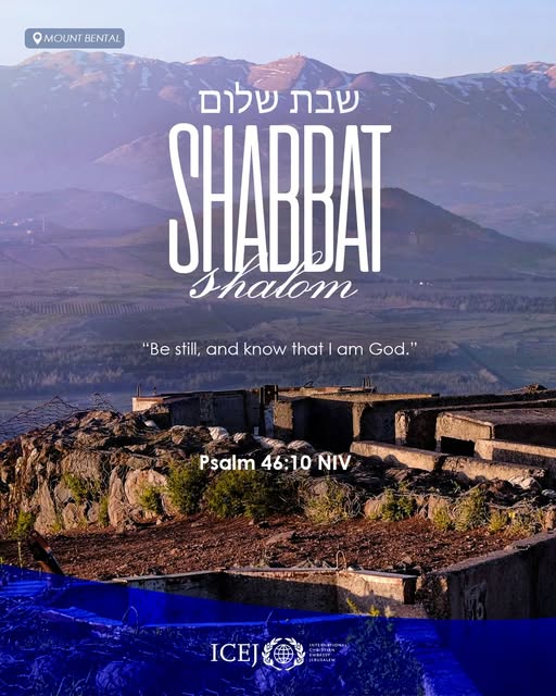 Shabbat Shalom. ✨
“Be still, and know that I am God.” — Psalm 46:10 NIV

May this Shabbat bring rest, peace, and a renewed awareness of H…