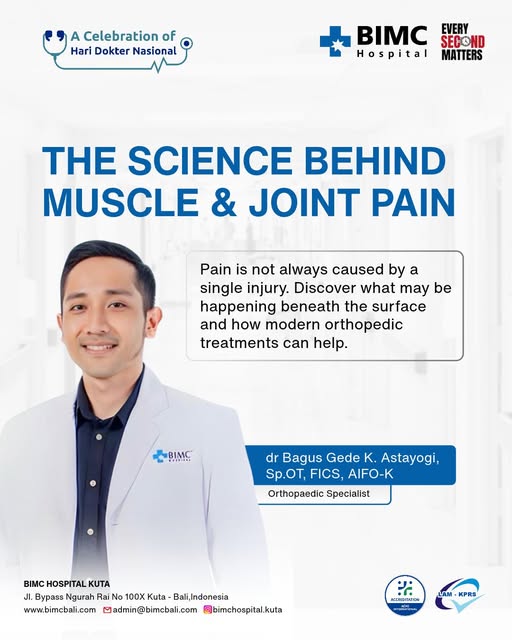 Muscle & Joint Pain? There's More to It Than You Think! 🦴 Pain isn't always caused by an injury. It can stem from muscles, ligaments, join…