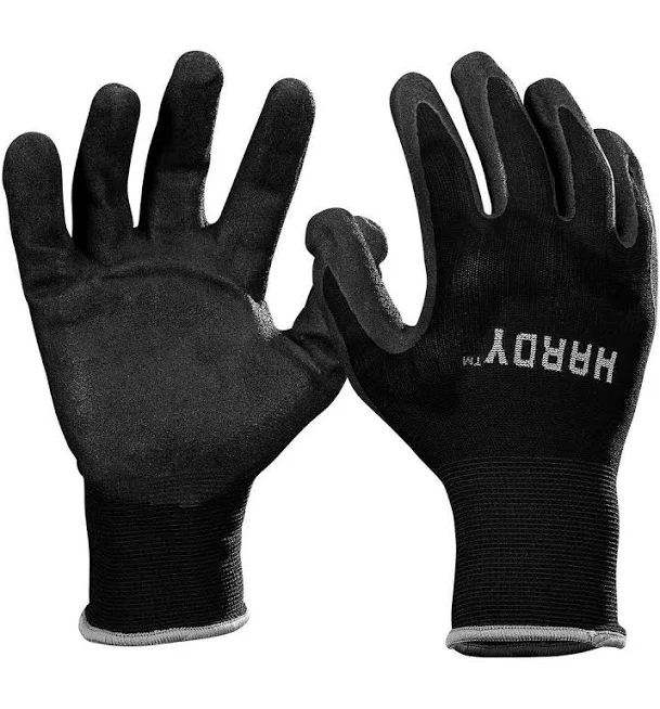 Hardy Nitrile-Dipped Work Gloves