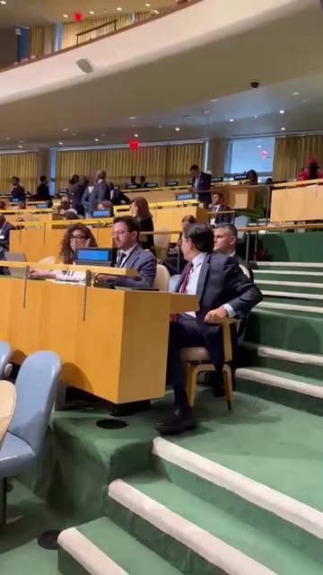 Erdogan took the UN stage. Israel’s delegation chose not to be his audience.

As he accused Israel of genocide and invoked the language o…
