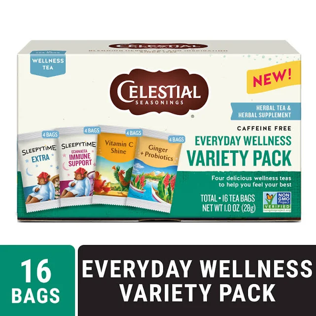 Celestial Seasonings Everyday Wellness Variety Pack