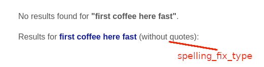 Results for: first coffee here fast